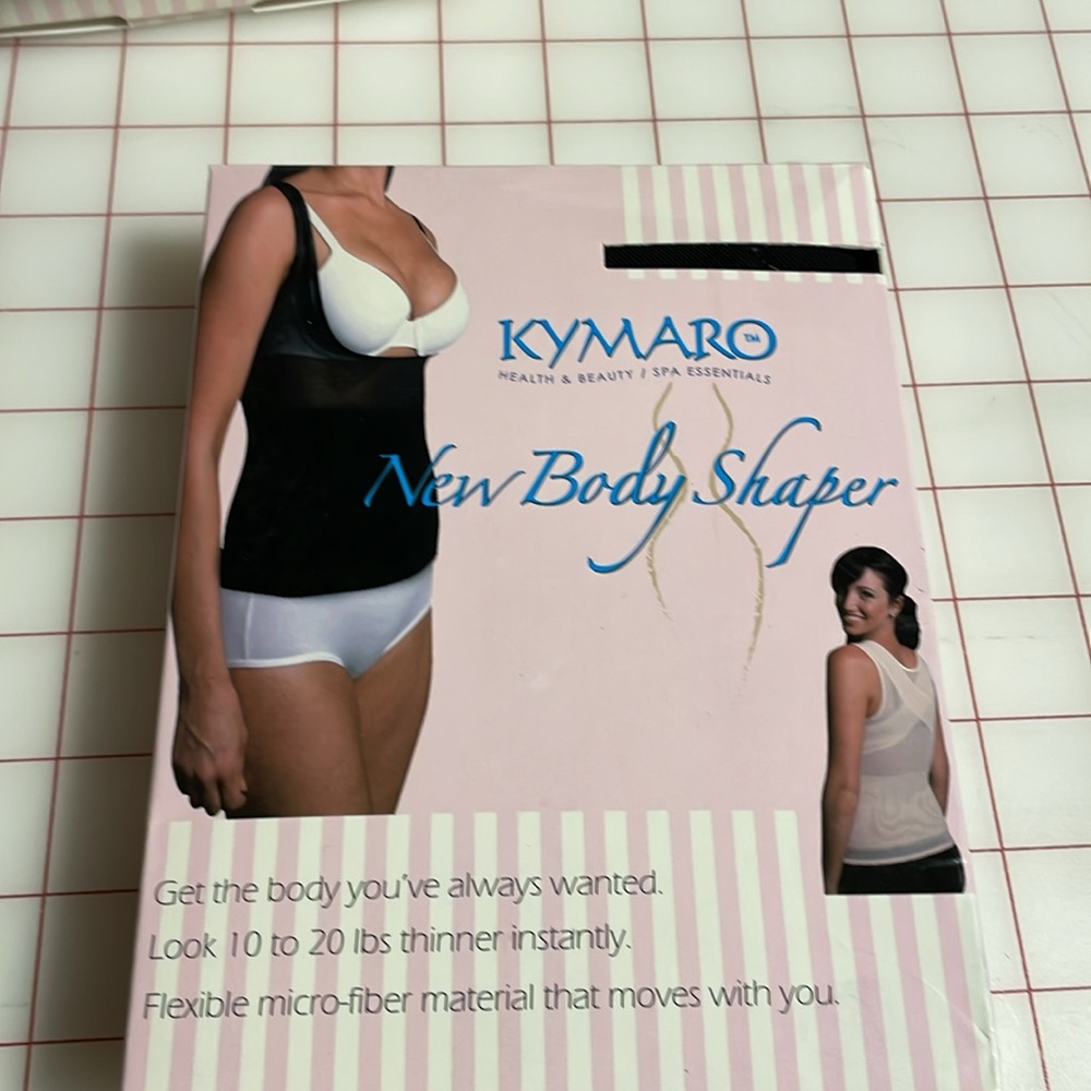 Black Body Shaper Top Size XL